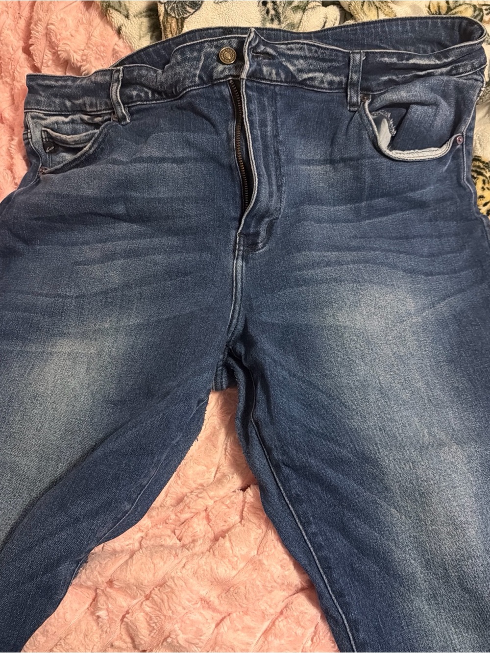 Maurice’s High Wasted Blue Denim Jeans(PLUS SIZE)